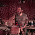 Jeremy Bronson recording drums on The Long Lost Story, Mavericks, Lower East Side, NY